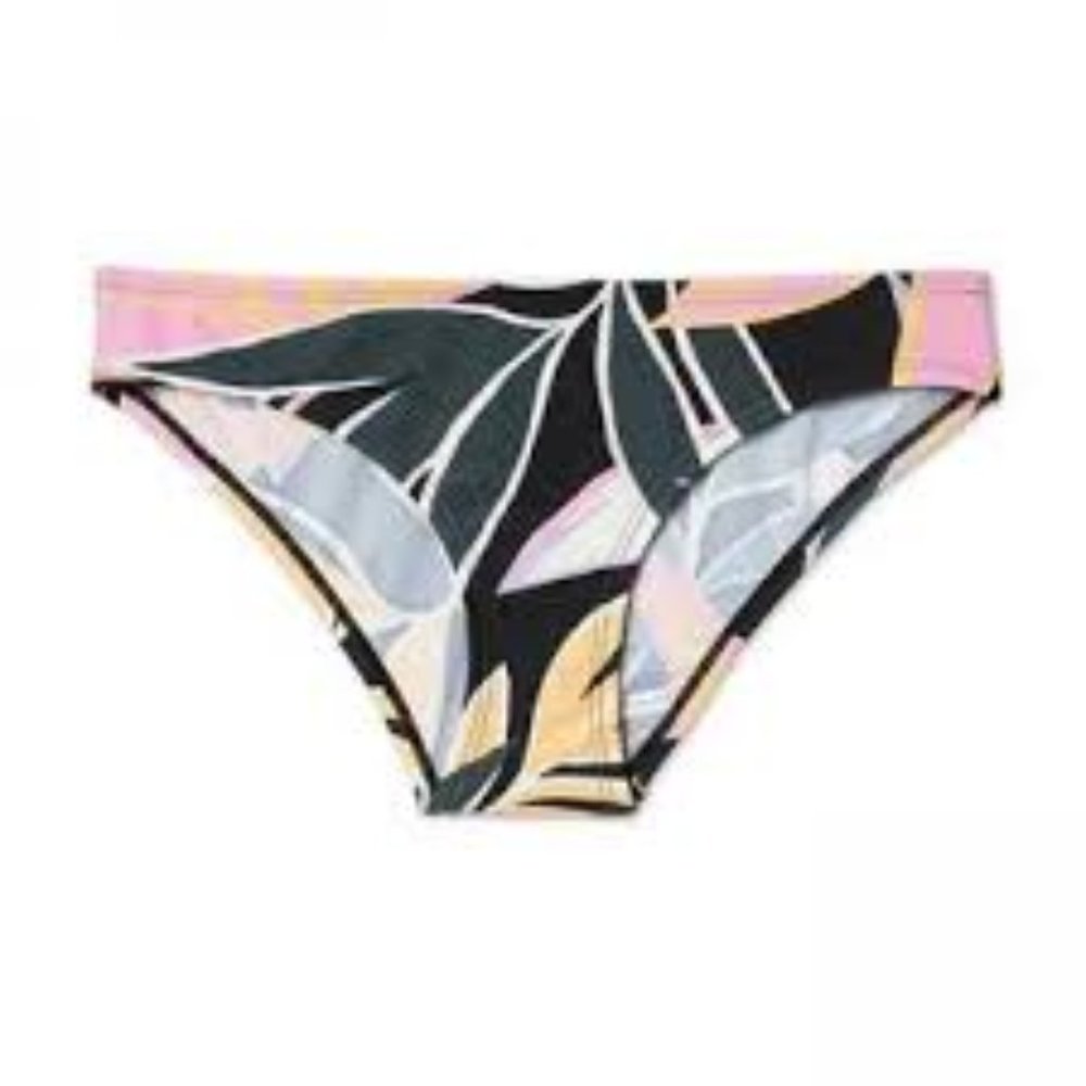 Kona Sol Women's Geo Floral Hipster Bottom NWT